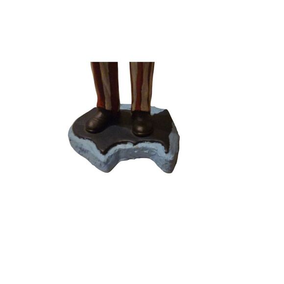 Vintage Uncle Sam Ceramic 10" Figurine 1994 Patriotic Trump Us Platform - Picture 4 of 4